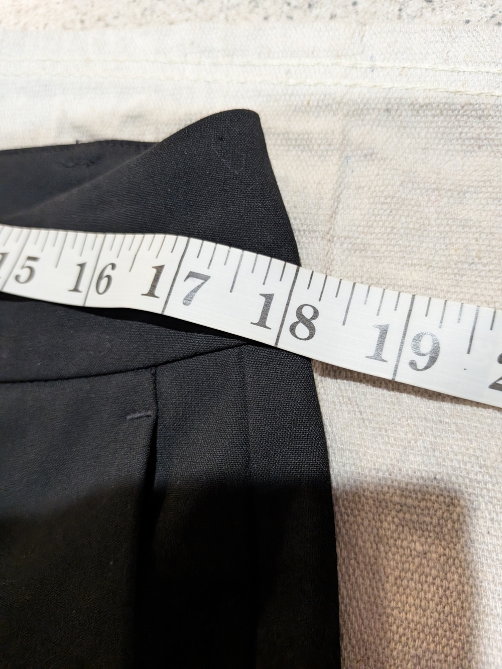 Black Straight Leg Dress Pants Work Career Office Trousers - Picture 8 of 10
